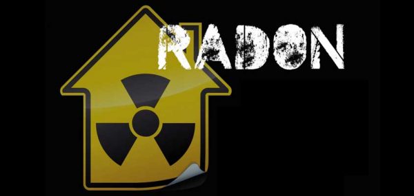mapa del radón gas radón