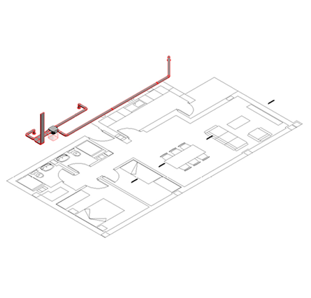 SIBER ECO AUTO Red Termoplástico + Termoplástico 2x2