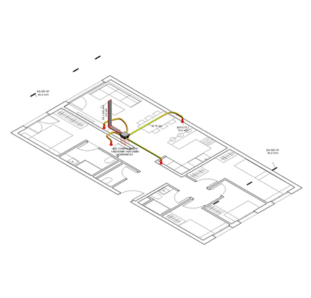 SIBER ECO HIGRO Red Pure Air Termoplástico 4