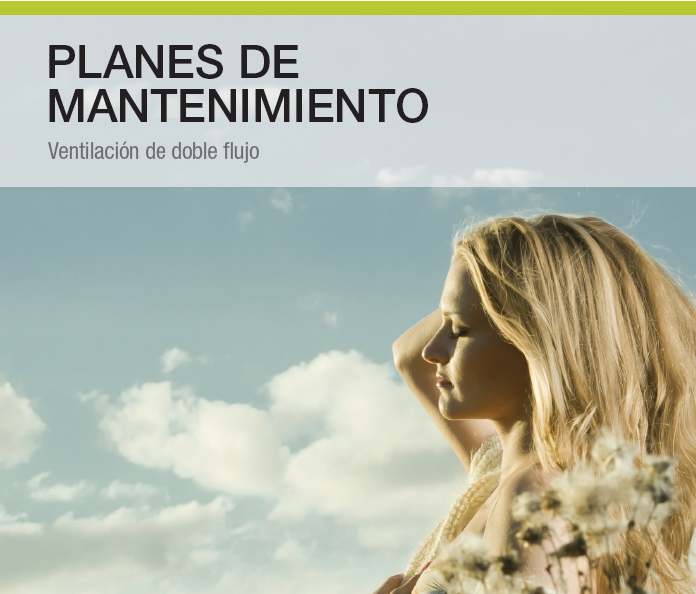 Planes de mantenimiento de la unidad de ventilación y conductos